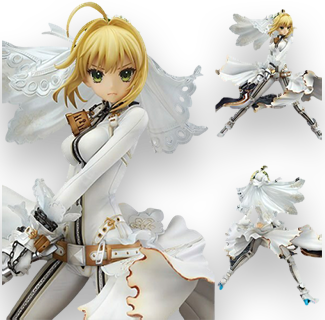 Fate/stay Saber Bride 22cm PVC Figurine