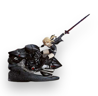 FGO Saber Alter Altria Pendragon with Motorcycle 1/8 Scale PVC Figurine