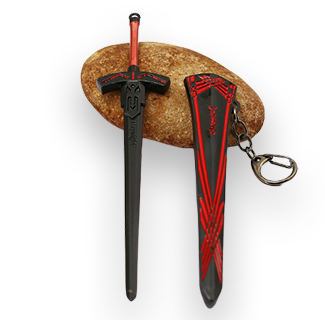 Excalibur Morgan Keychain