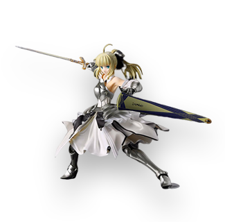 Fate Stay Night Saber Lily 23cm PVC Figurine