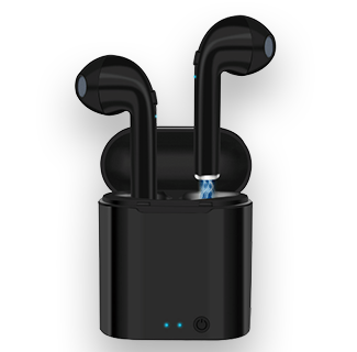 Wireless Bluetooth 5.0 Ear Pods (Black)