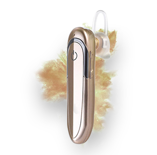 Mono-Ear Professional Bluetooth Headset (Gold)