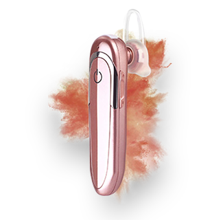 Mono-Ear Professional Bluetooth Headset (Rose Gold)