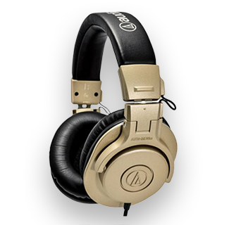 Audio-Technica ATH-M30x Champagne Gold Professional Monitor Headphones