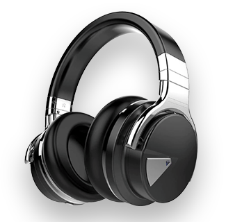 Cowin E7 ANC Wireless Bluetooth Noise Cancelling Headphones (Black)