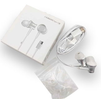 Classic Plain Earpiece (White)