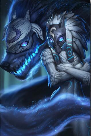 Kindred, The Eternal Hunters Wall Art Painting Decoration