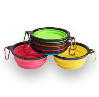 Portable Collapsible Silicone Pet Bowl