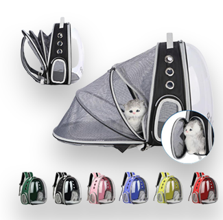 Convertible Capsule to Tent Pet Backpack
