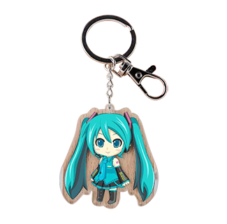 Cute Hatsune Miku Acrylic Keychain