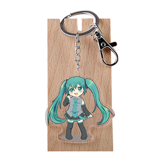 Awkward Hatsune Miku Acrylic Keychain