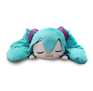 Hatsune Miku 25cm Laying Down Plush Toy