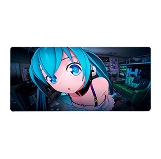 Close-up Hatsune Miku Mousemat