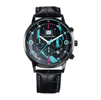Hatsune Miku Inspired Design Waterproof Watch