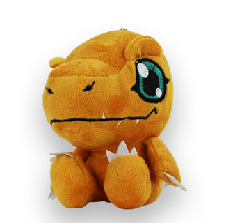 Agumon 10cm Plush Keychain