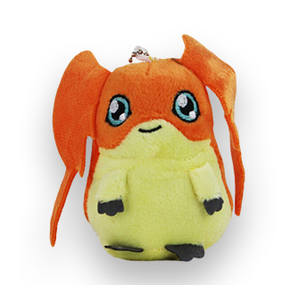 Patamon 10cm Plush Keychain