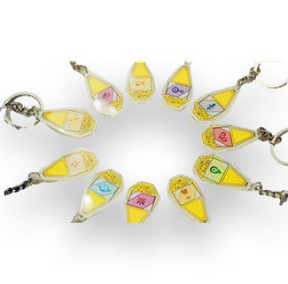 Digimon Adventures Crest Collection Keychains