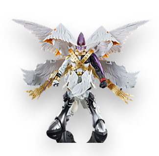 Bandai Tamashii Nations Digivolving Spirits 07 - Holy Angemon 16cm Figurine