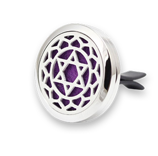 Stainless Steel Chakra Magic Circle Aroma Diffuser Locket Pendant 10pcs