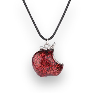 Snow White - A Bite Of The Poison Apple Pendant Necklace