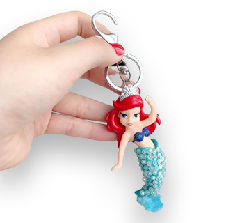 Disney Princess Mini Figure Keychain (Ariel)