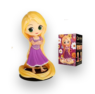 Disney Princess Q Posket Action Figure - Rapunzel