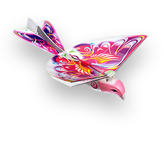 RC Electronic Flying Swallow Drone (Pink)