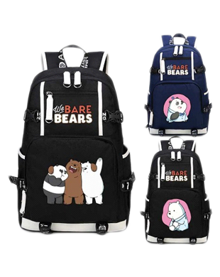 We Bare Bear Casual Backpack