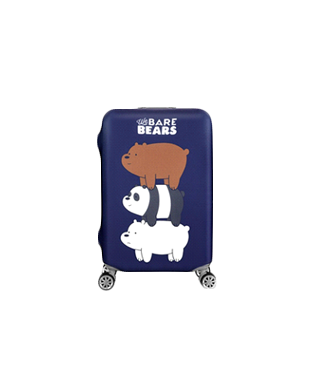 We BARE BEARS Elastic Travel Luggage Cover (26-28)