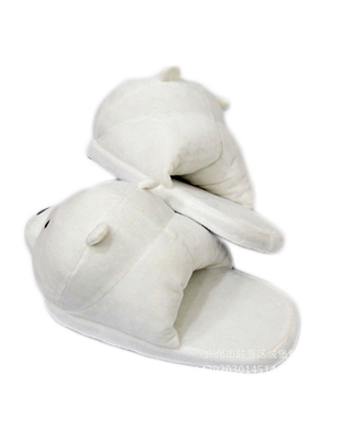 We Bare Bears Style - Winter Indoor Cartoon Plush Slippers