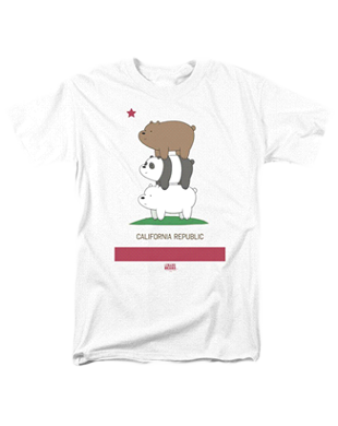 We Bare Bears Cali Stack T-Shirt
