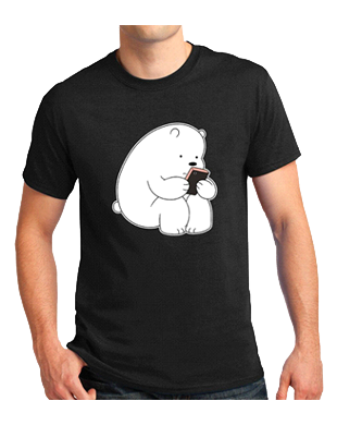 We Bare Bears Graphic Fashion Streetwear Cotton T Shirt
