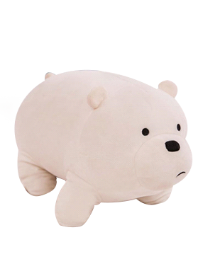 We Bare Bears Cartoon Polar Bear Plush Toy