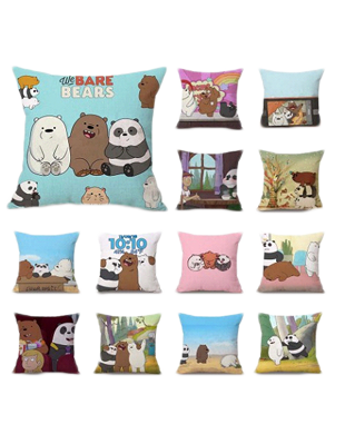 We Bare Bears Sofa Cushion